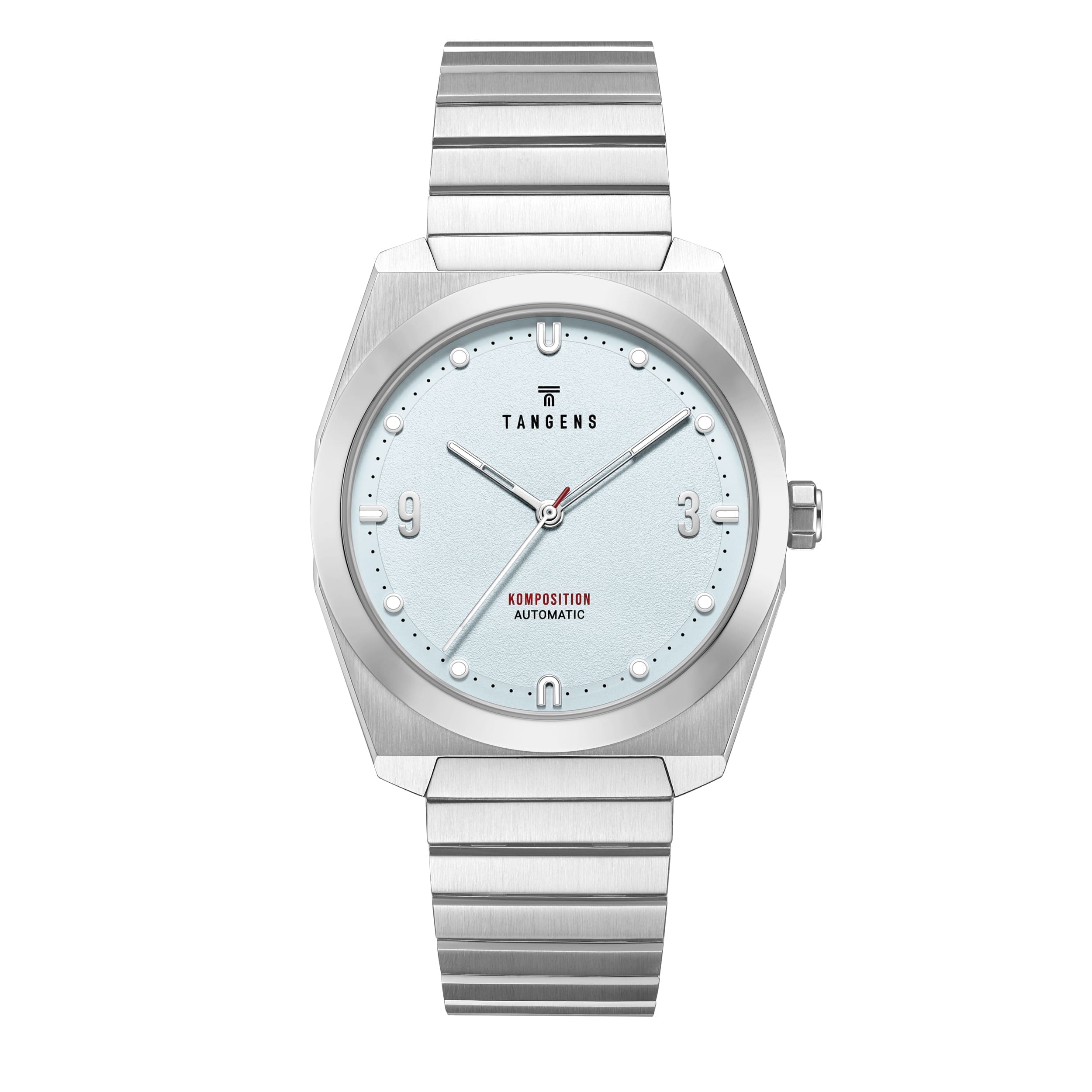 Komposition Automatic in Bright White, front view